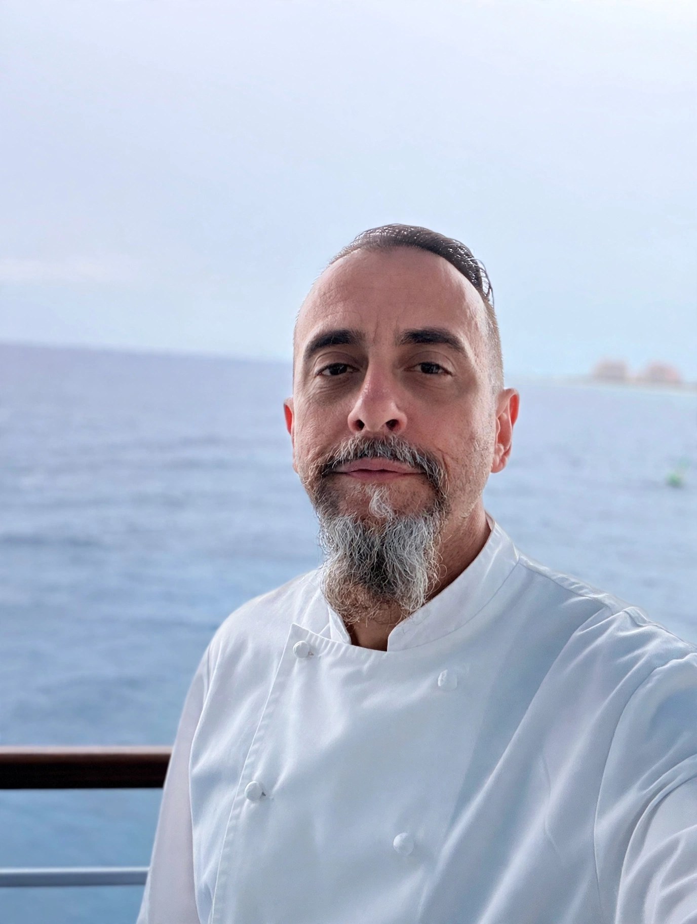 Chef Tony Durso in his chef coat